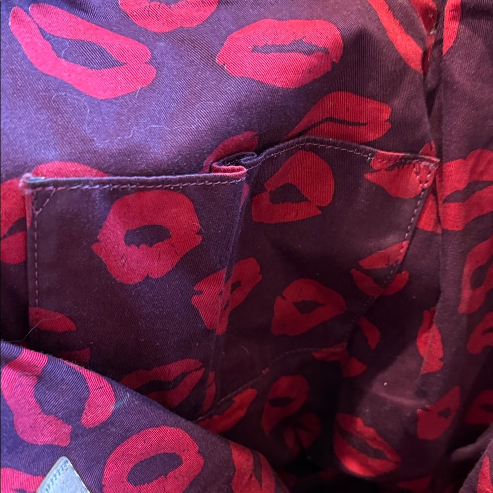 Designer Tan Leather Tote Bag - Picture 6 of 7